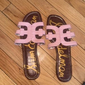 Pink Sam Edelman Bay Slide Sandals size 11